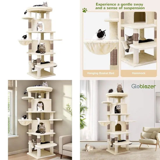 Curved Corner Cat Tree