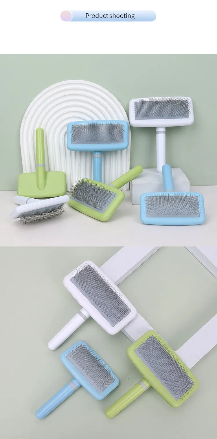 2PCS Dog Brush Pet Hair Remover