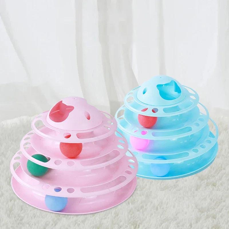 Interactive Cat Toy Tower