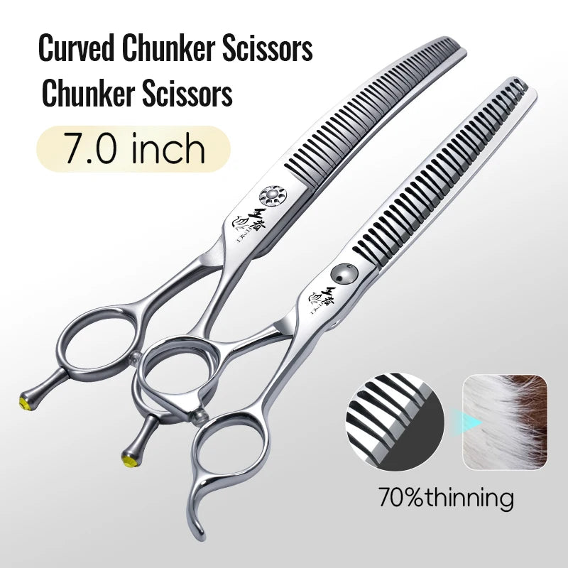 Fenice 7.0 Inch VG10 Steel 3D Gradient Traceless Teeth