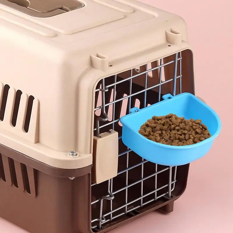 Dog Crate Bowl Food Feeder