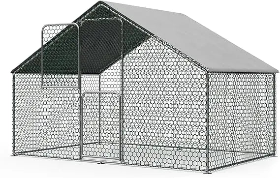 Extra Large Metal Chicken Run