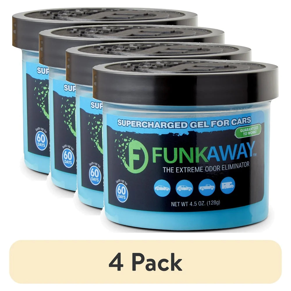 4 Pack Supercharged Gel Odor Eliminator