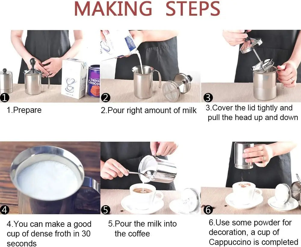 Manual Milk Frother