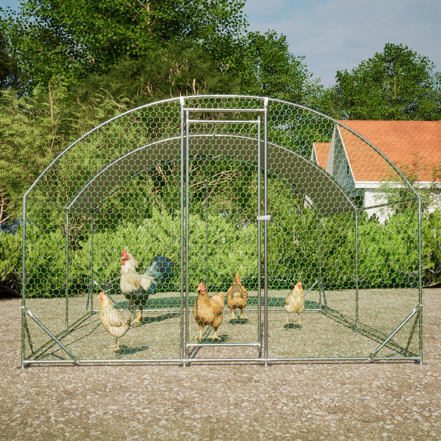 LZBEITEM Large Chicken Coop