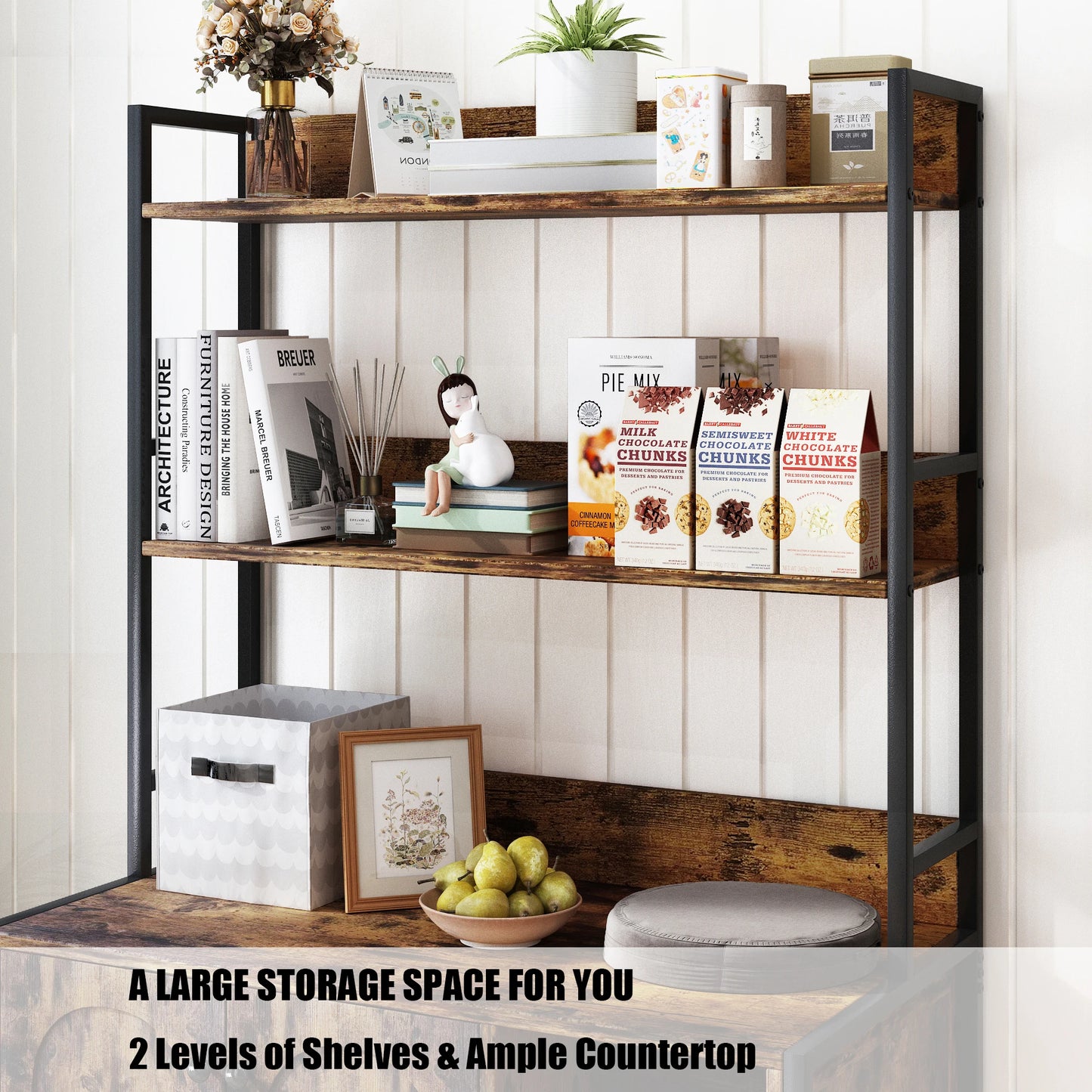 Wooden Hidden Cat Litter Box Enclosure