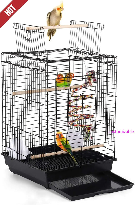 Open Play Top Travel Bird Cage