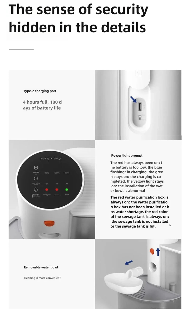 Smart Dump Cat Water Dispenser