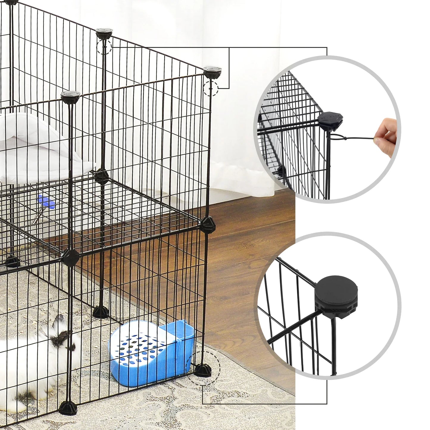 SONGMICS Pet Playpen,