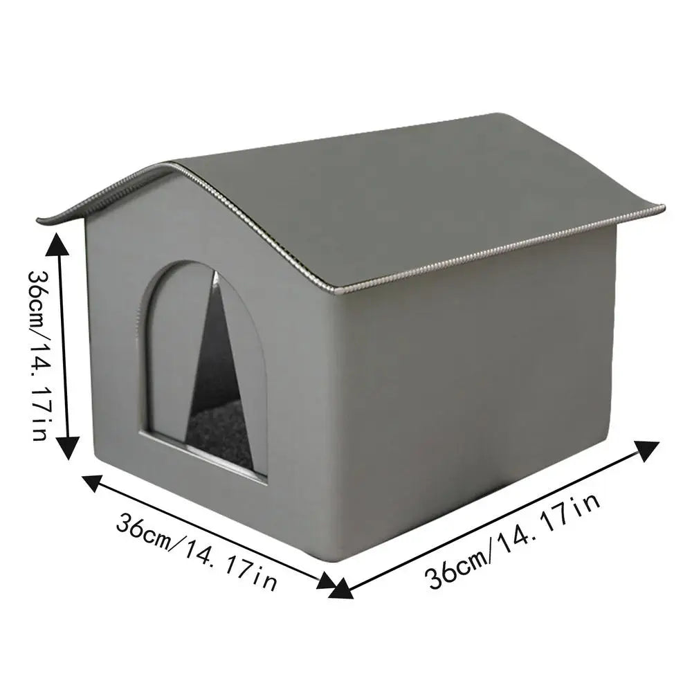 Outdoor Cat House for Winter