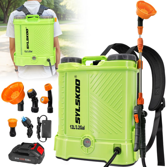 3.2 Gallon Backpack Battery Powered Sprayer