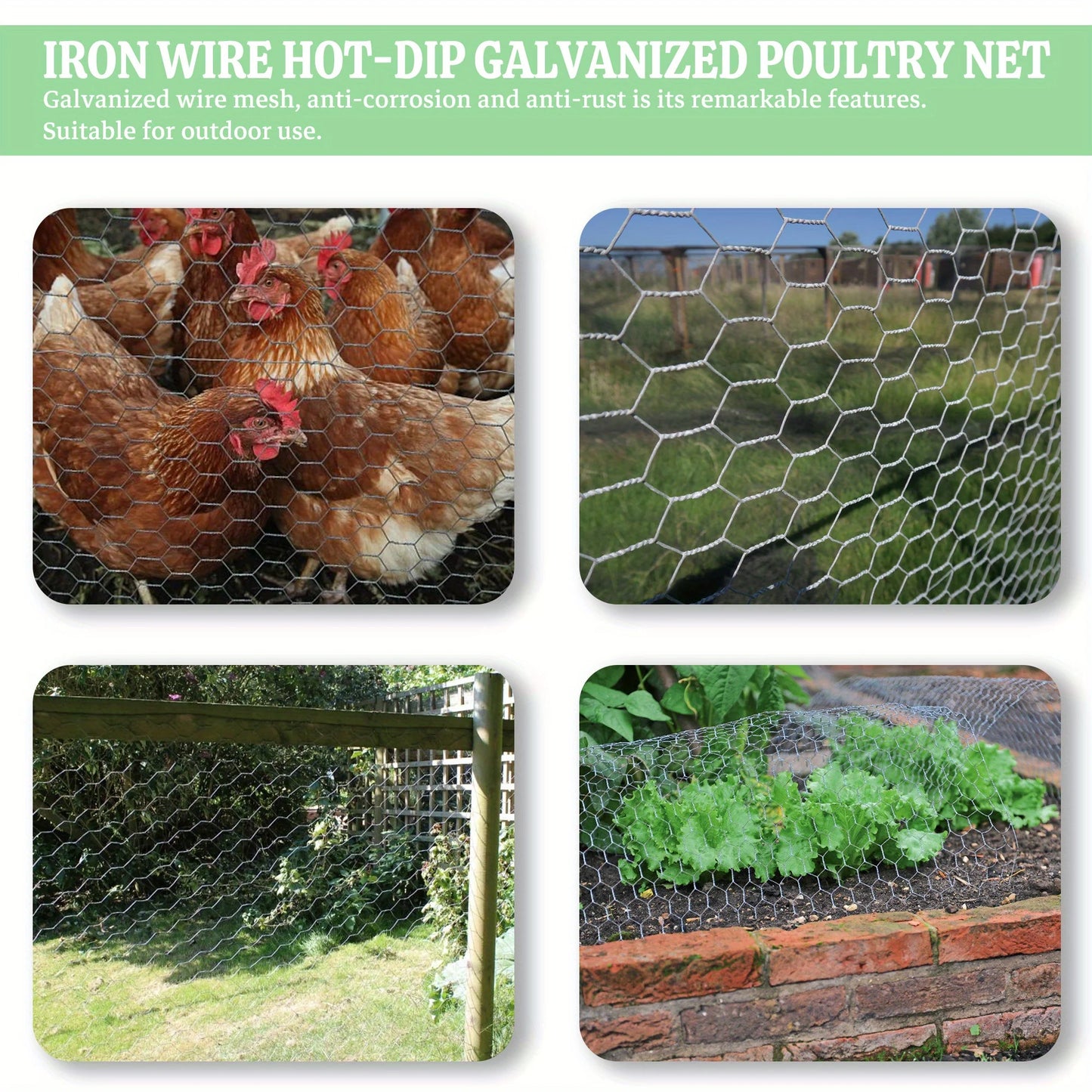 High-Quality Iron Wire Galvanized Hexagonal Wire Mesh