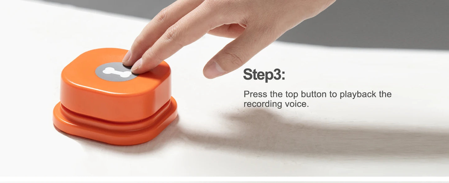 Mewoofun Dog Buttons with Rubber Mat