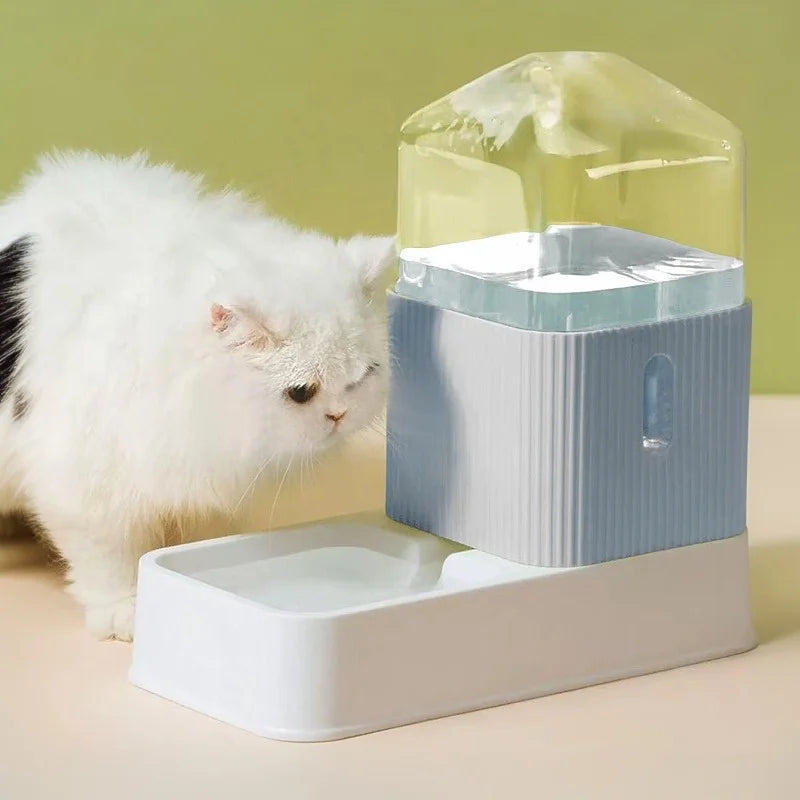 3.5L Large Capacity Automatic Dog Cat Feeder And Water Dispenser