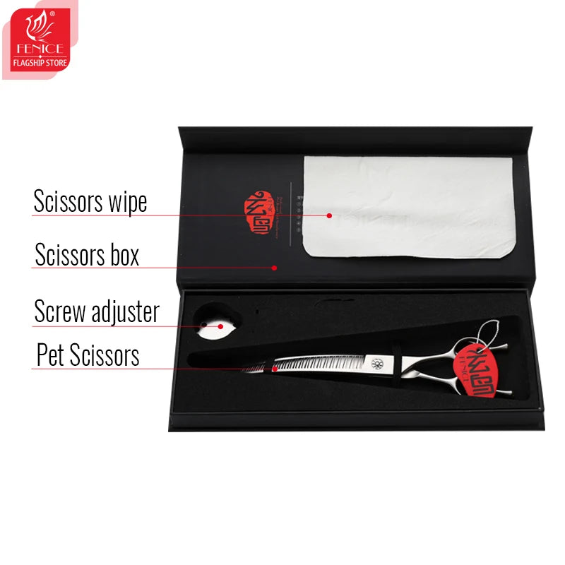 Fenice 7.0 Inch VG10 Steel 3D Gradient Traceless Teeth