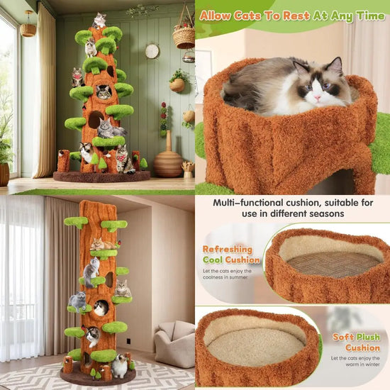 nunu super large cat tree tower