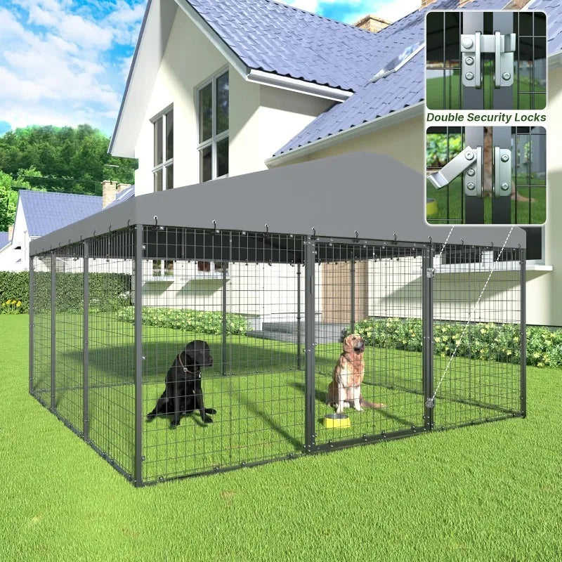 Large Outdoor Dog Kennel