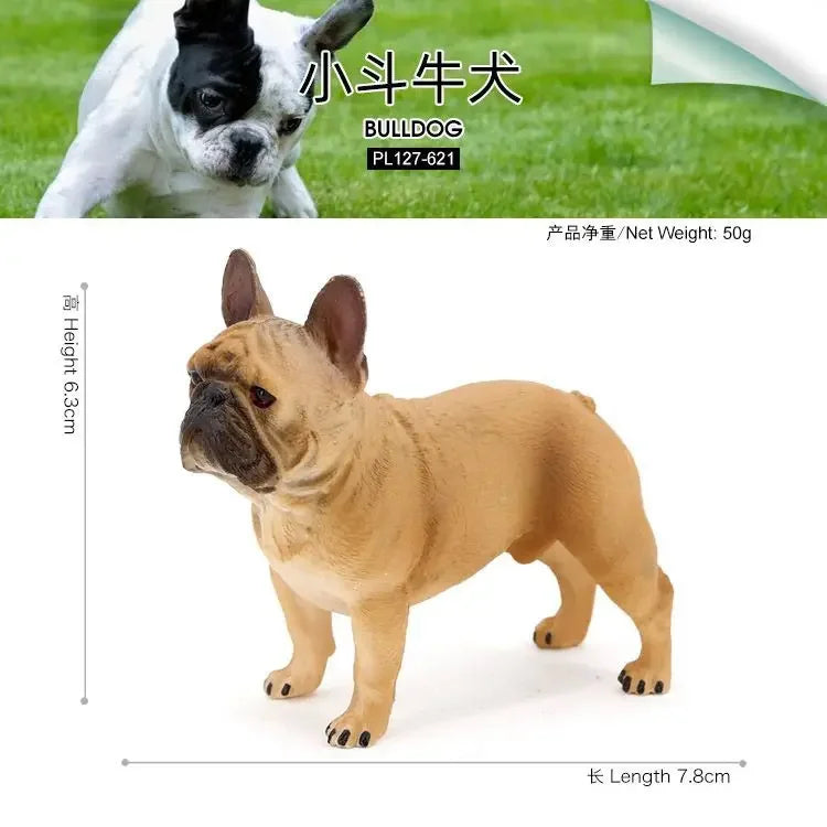 Realistic Dog Figurines for Kids