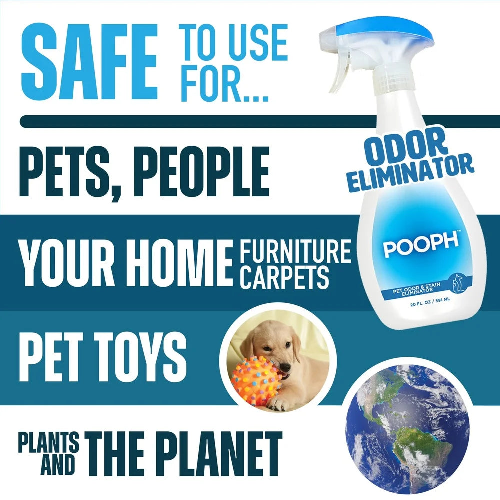 3 Pack Pet Odor Eliminator Spray