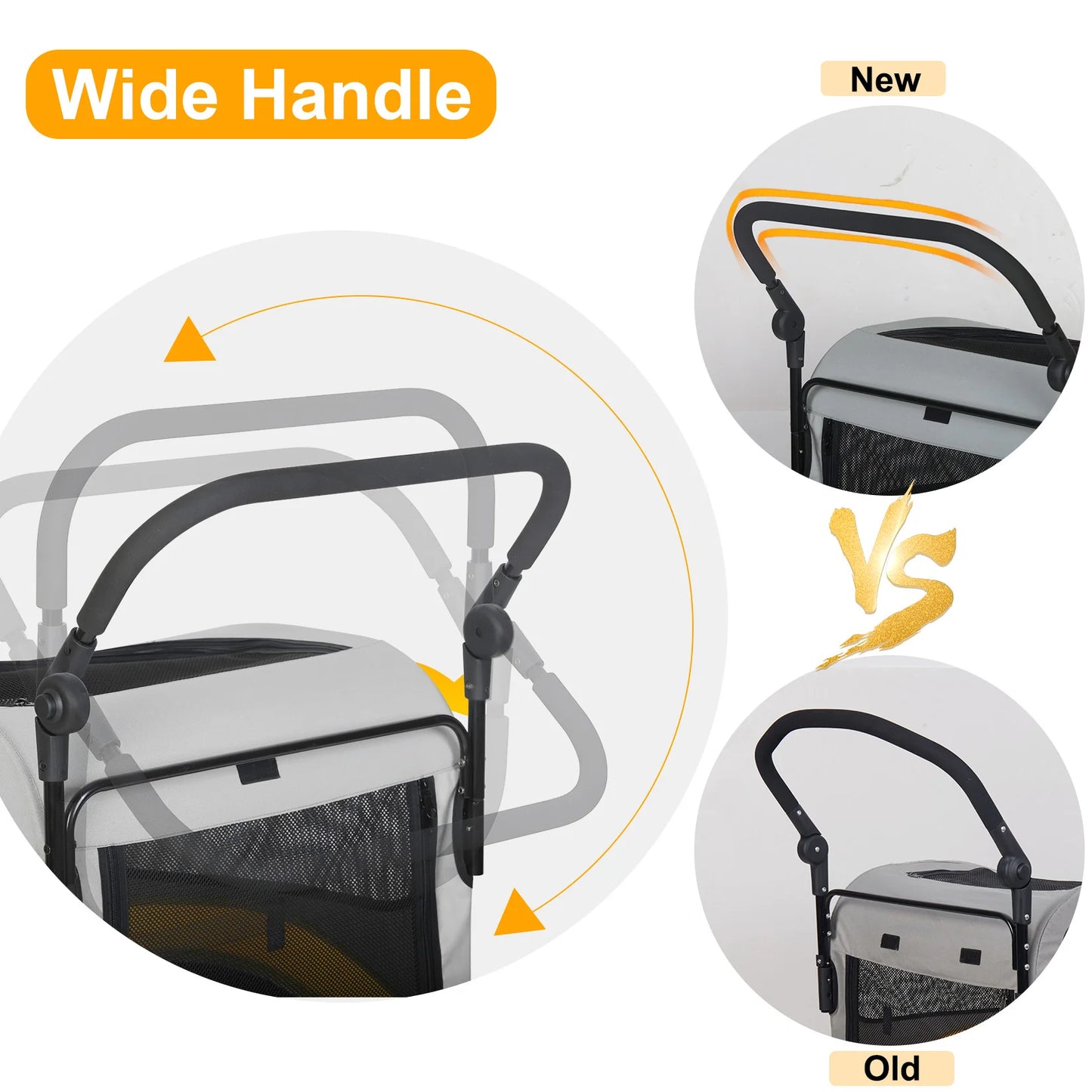 Premium Dog Stroller Pram