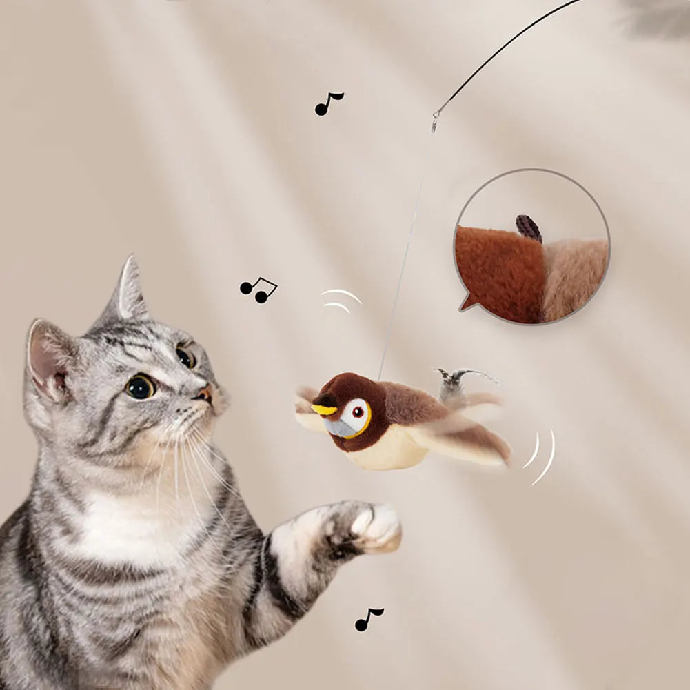 Pet Swing Sparrow Interactive Cat Toys