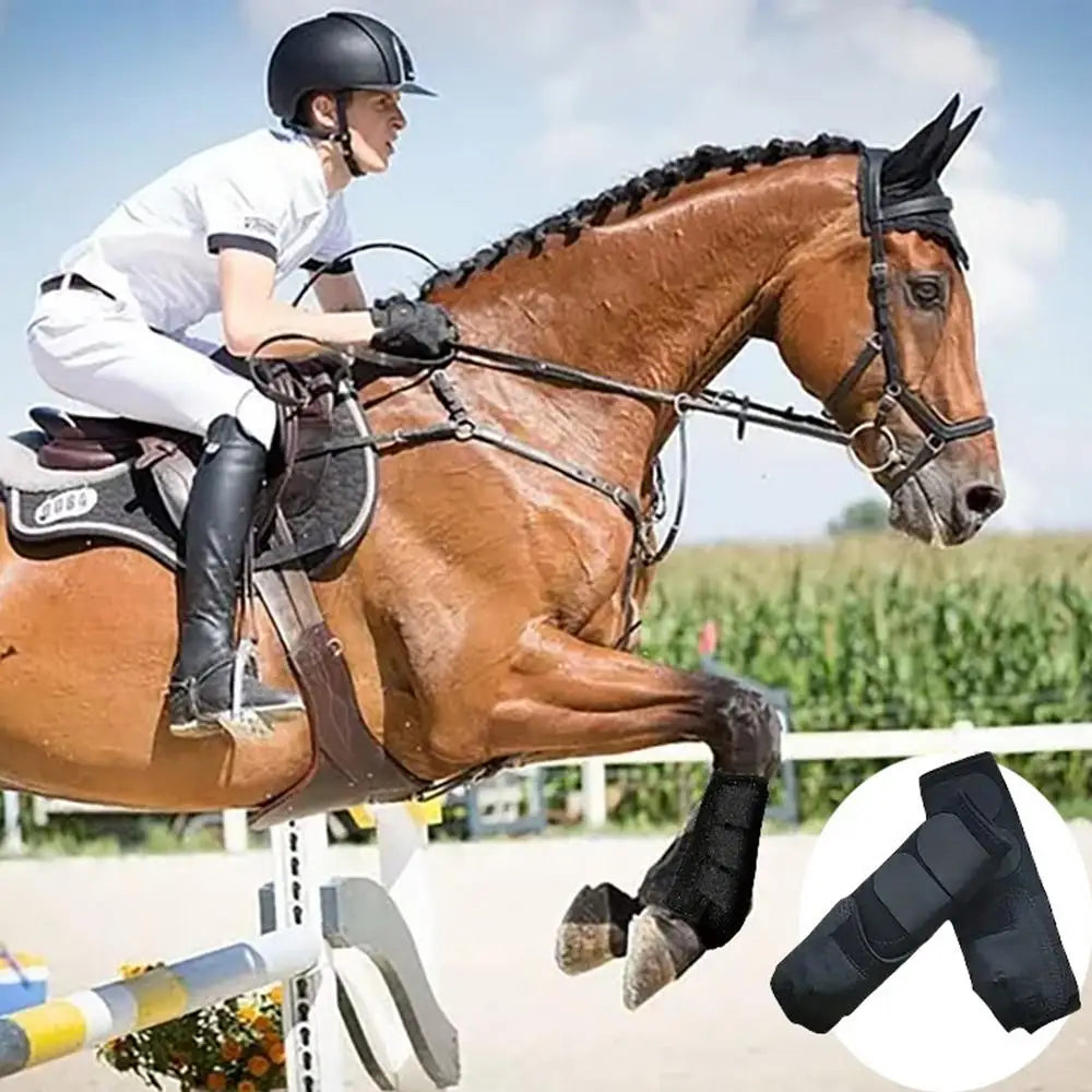 2pcs Horse Boots Leg Guard Protector