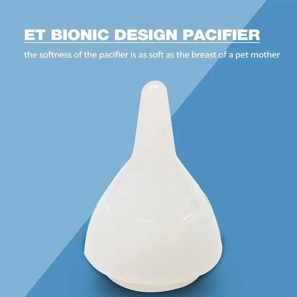 Universal Pet Feeding Nipple White