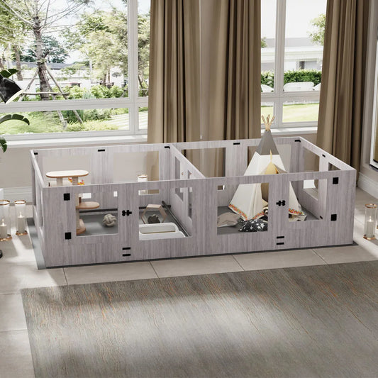 Large 8/14 Panels Dog Whelping Box