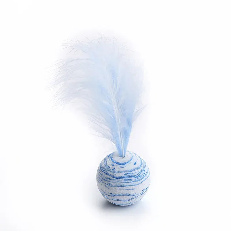 Ball Feather Funny Cat Toy