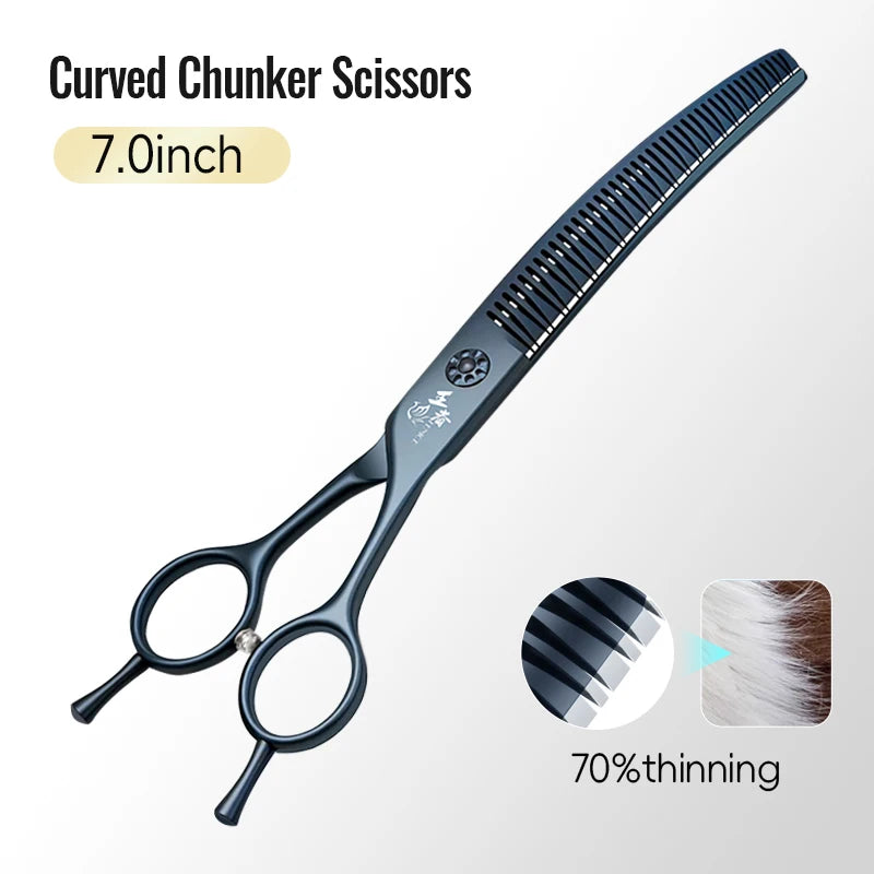 Fenice 7.0 Inch VG10 Steel 3D Gradient Traceless Teeth