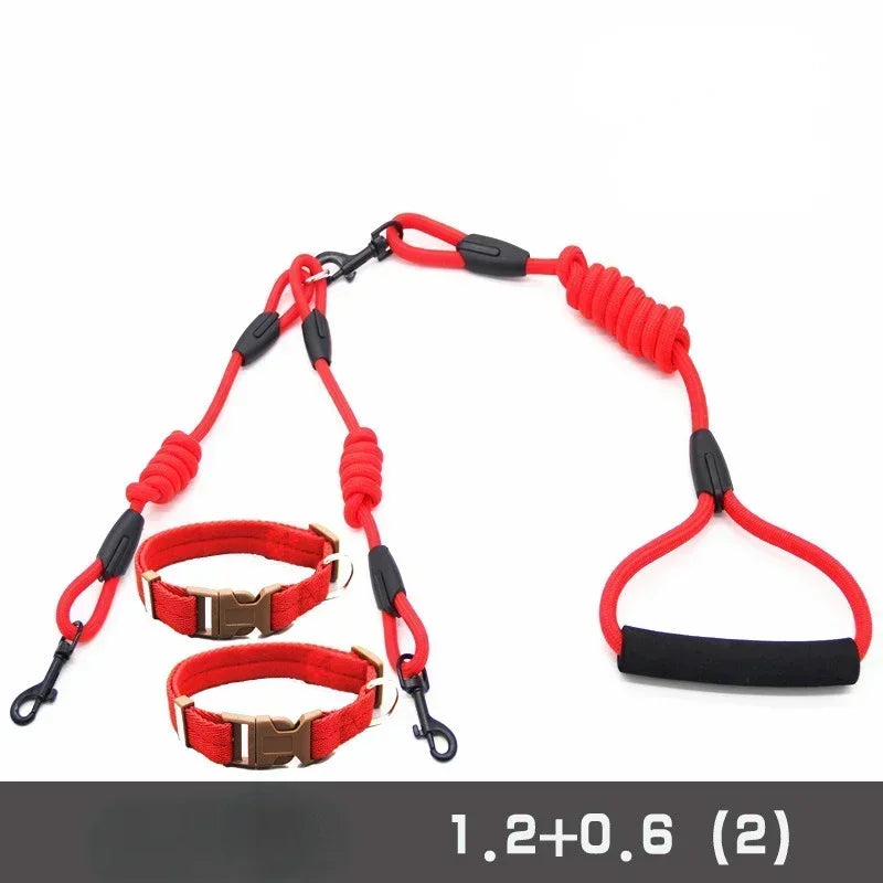 Leashes Dogs 2 Double Accessories