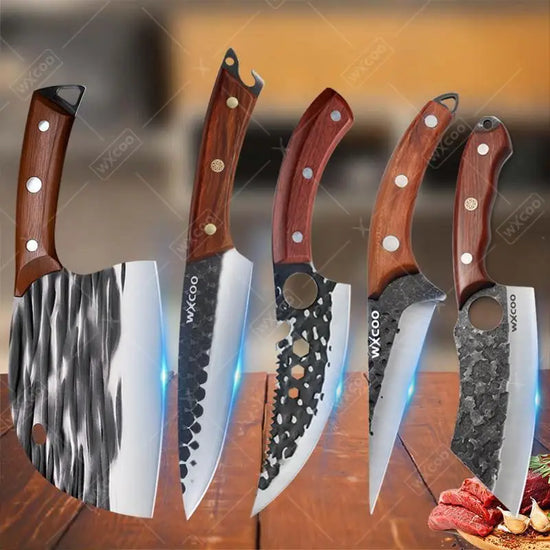 1PC 2PCS 3PCS 4PCS 5PCS Kitchen Chef Knife Set