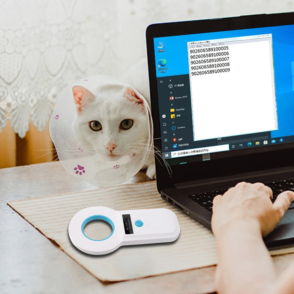 Handheld Animal Pet Microchip Reader