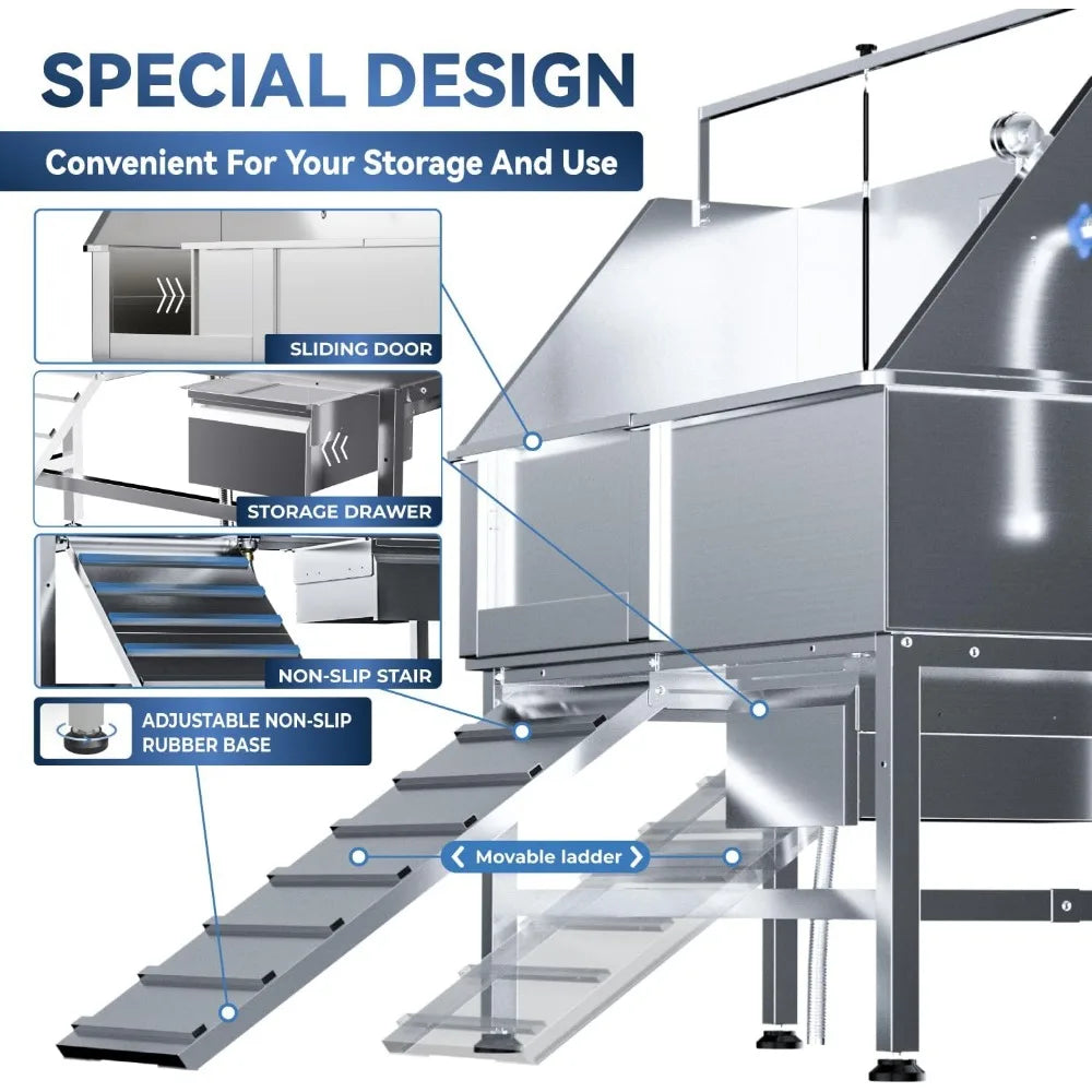 46" Dog Washing Station