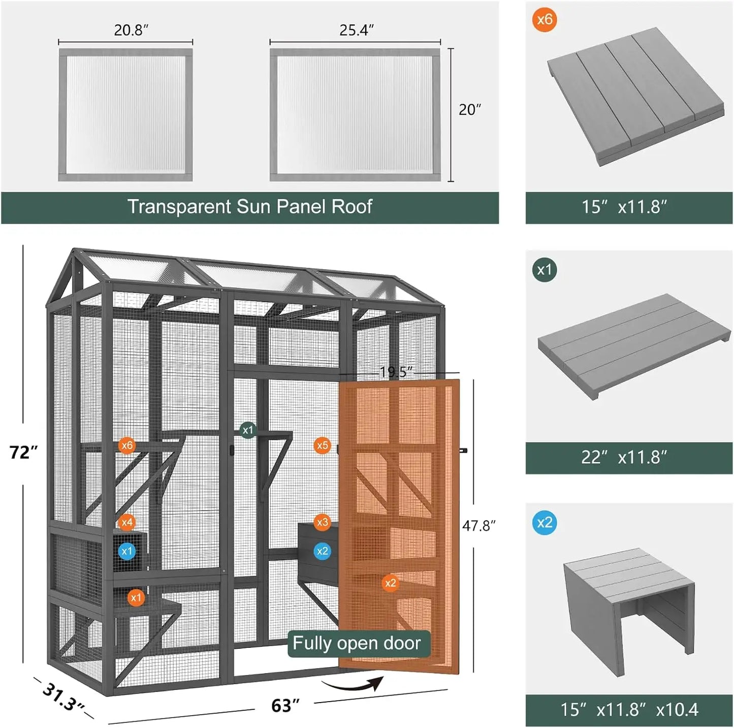 Catio Outdoor Cat Enclosure