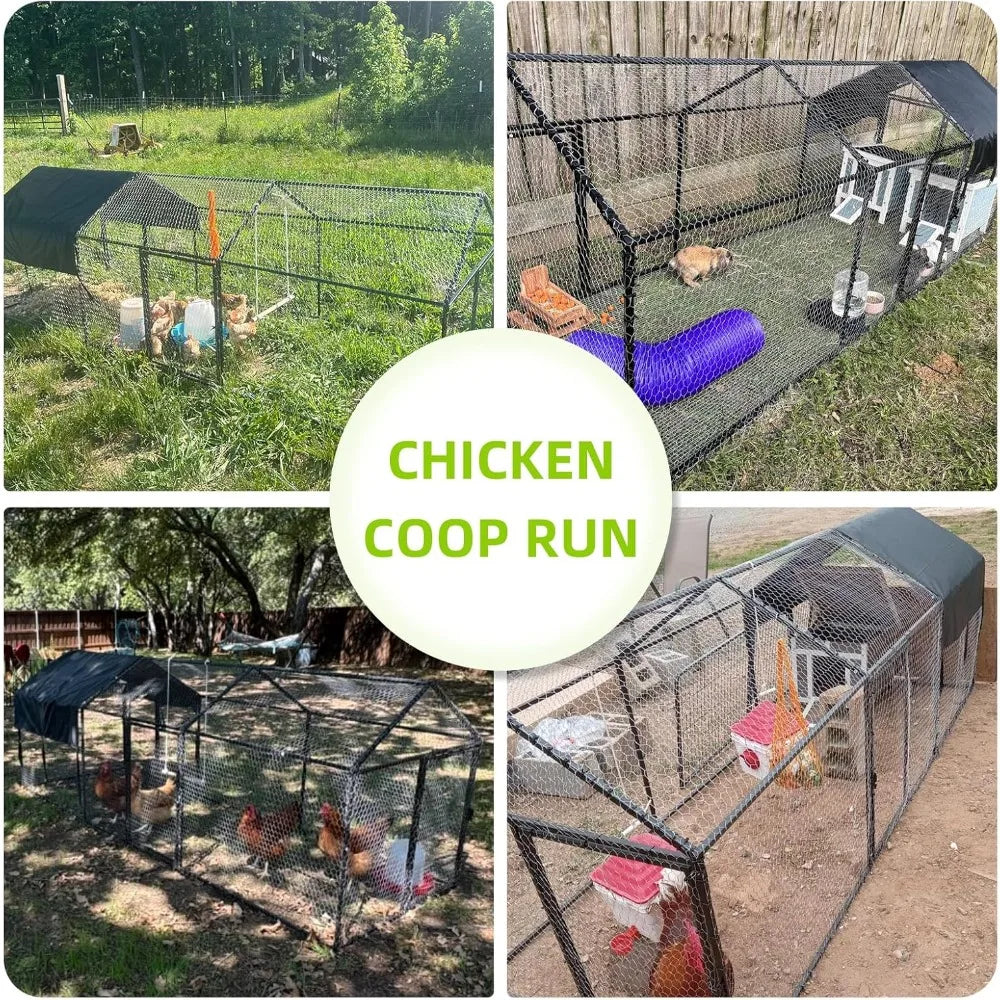 Large Metal Chicken Coop