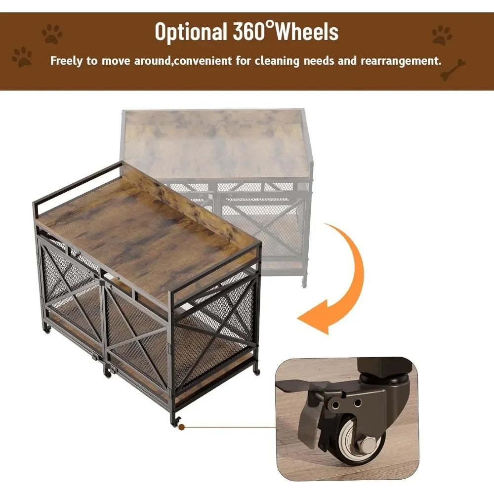 Large Dog Crate Furniture