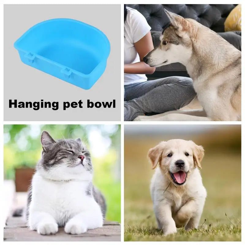 Dog Crate Bowl Food Feeder