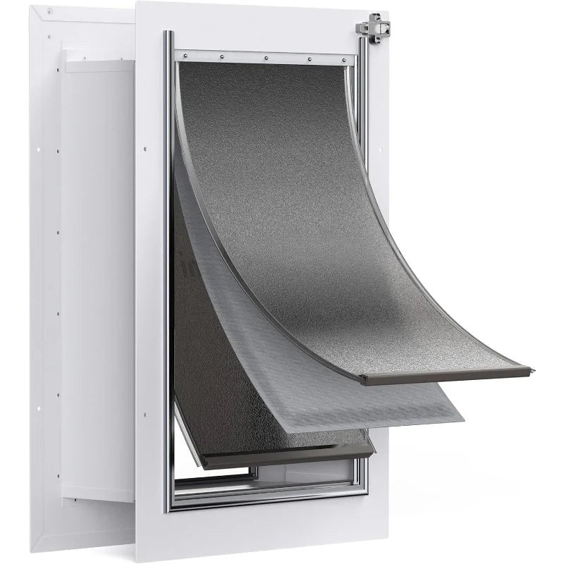 3-Flap Pet Door for Wall