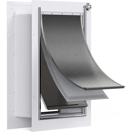 3-Flap Pet Door for Wall