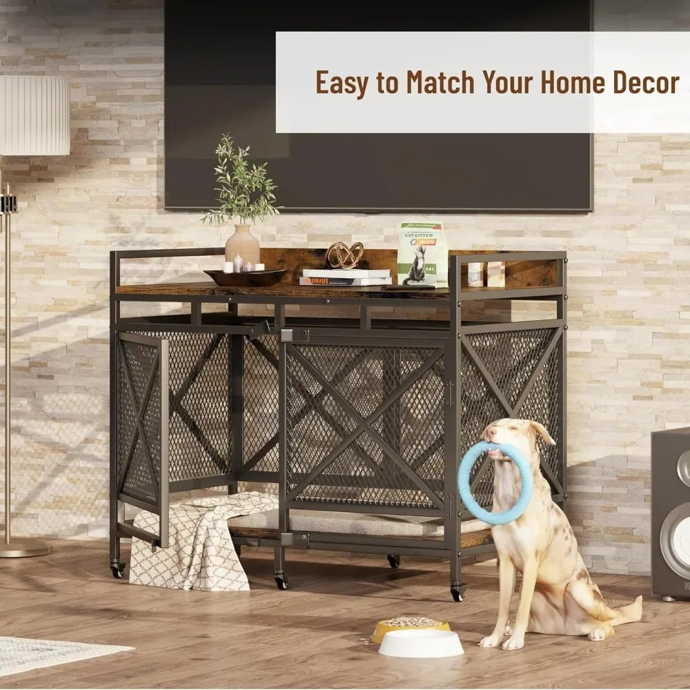 Large Dog Crate Furniture