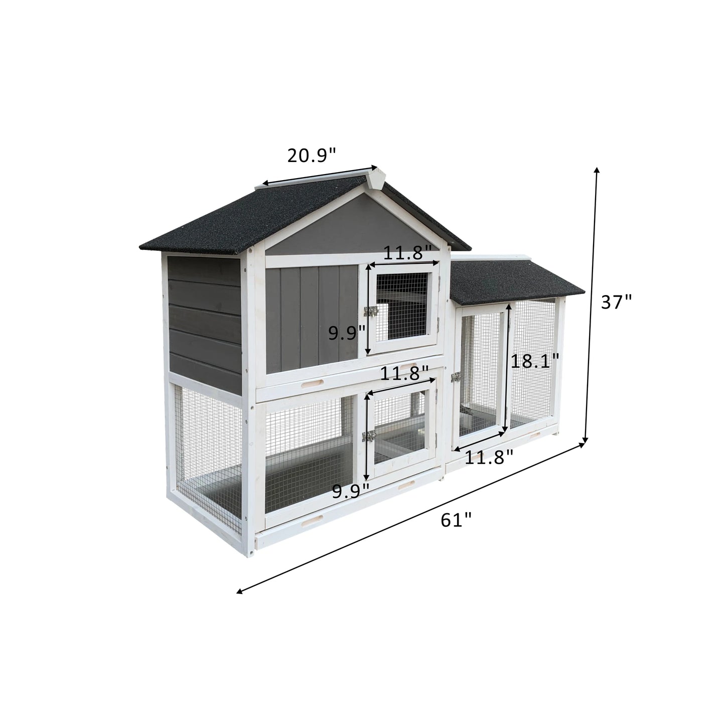 wooden pet house