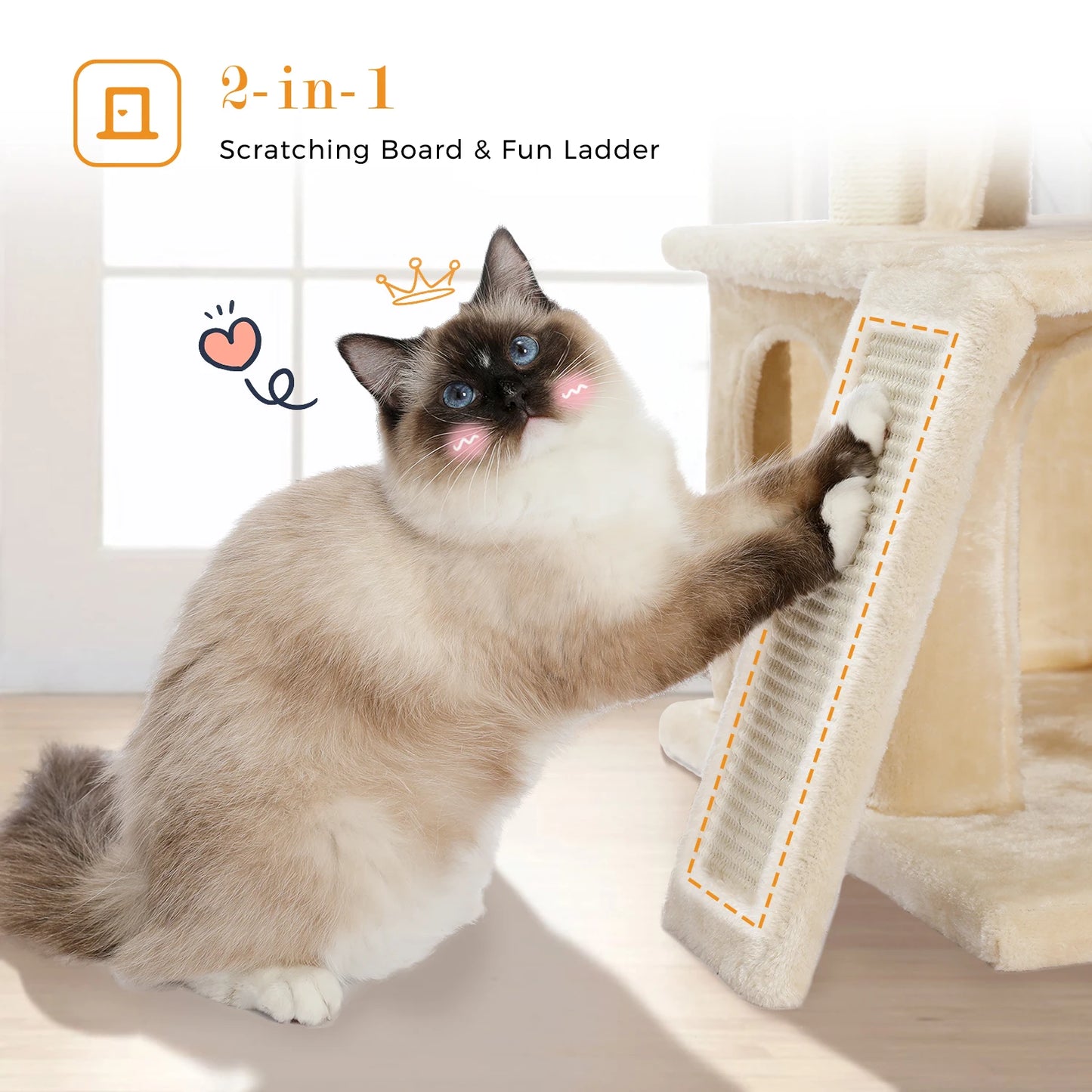 Small Cat Tree Tower