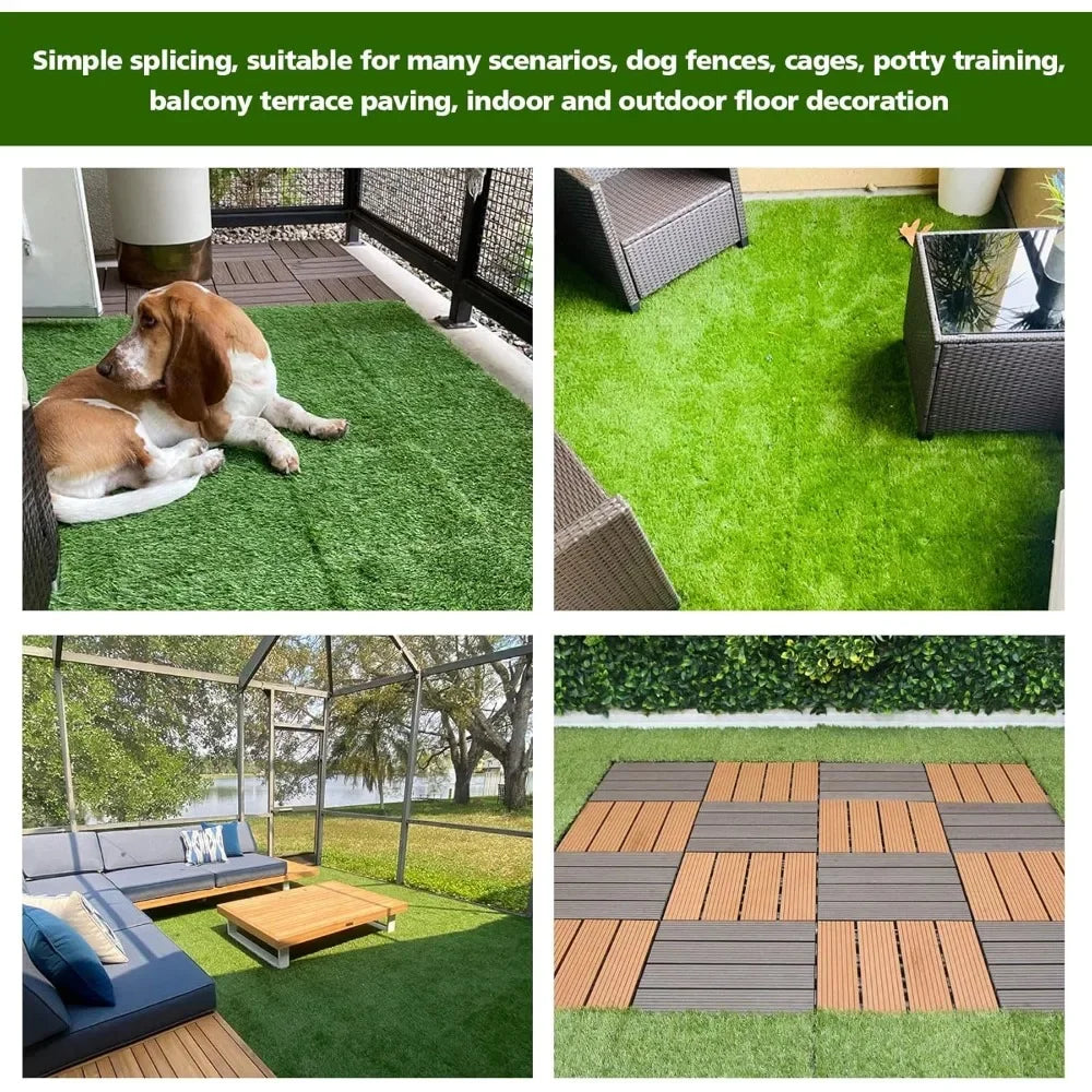 Outdoor Artificial Grass Turf Squares
