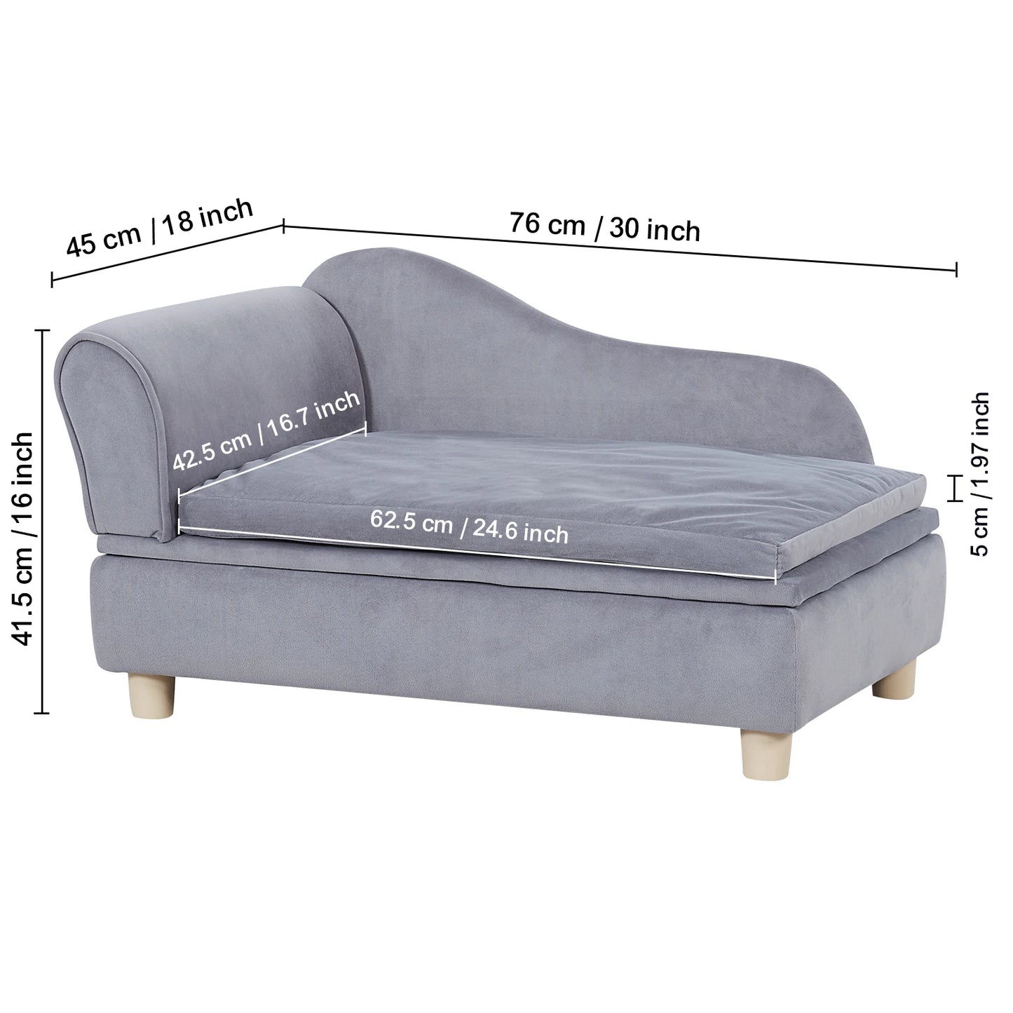 VEVOR Pet Sofa