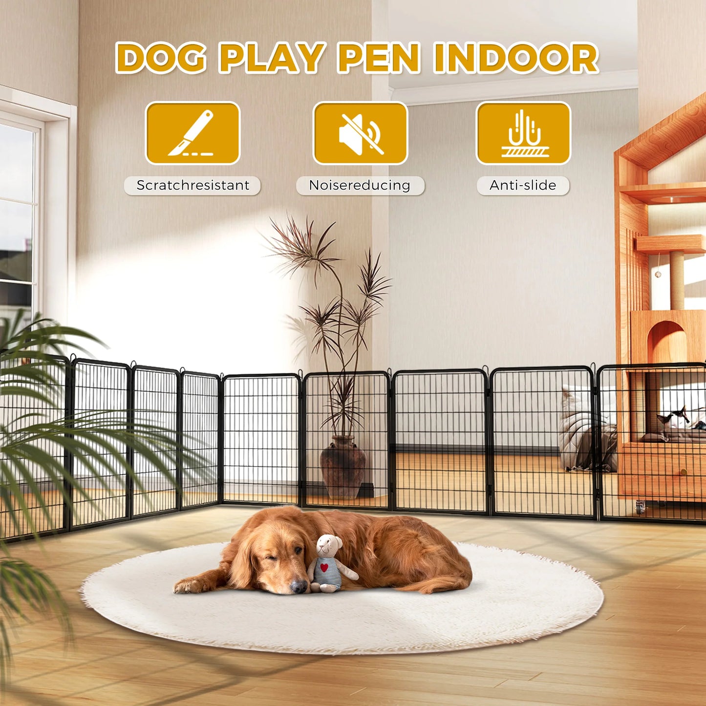 Dog Playpen with Door