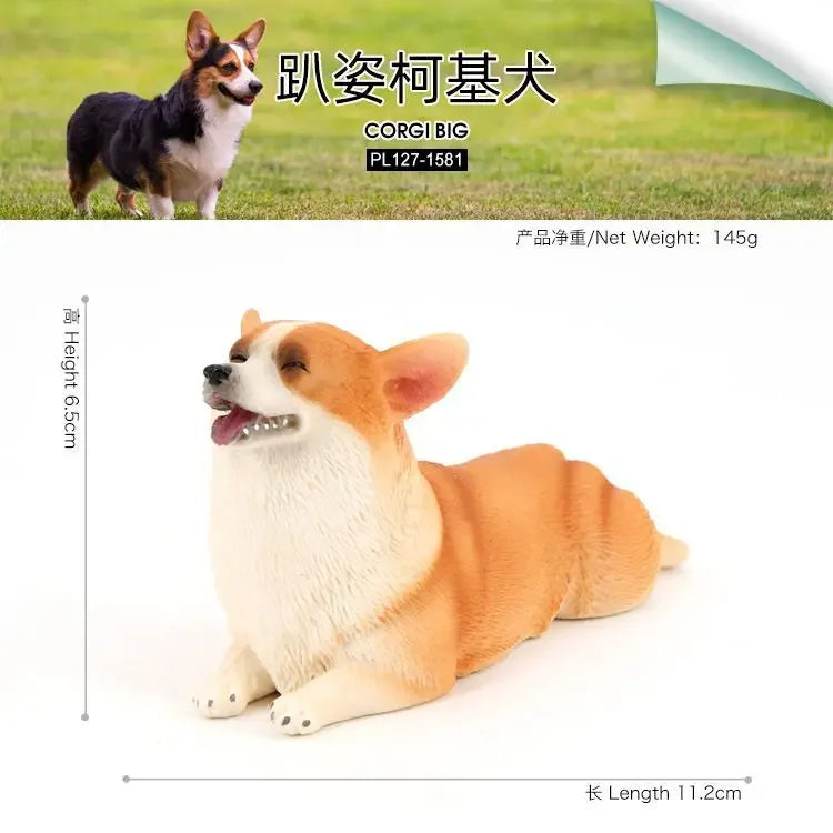 Realistic Dog Figurines for Kids