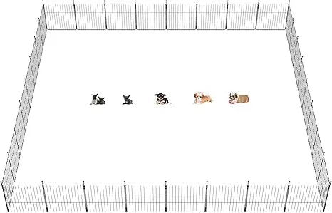 MiniPaws Unleashed Dog Playpen for Yard & RV Camping