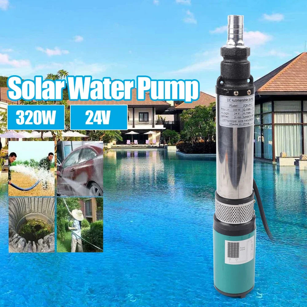 Electric Water Pump DC 24V Solar Pump Farm