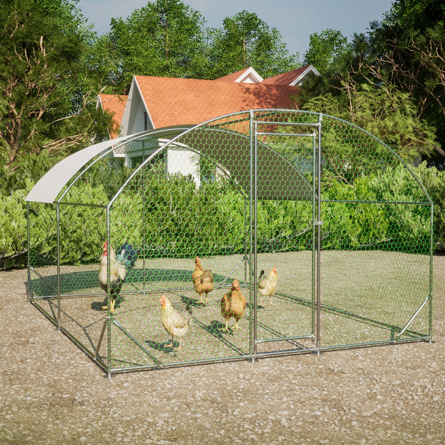 LZBEITEM Large Chicken Coop